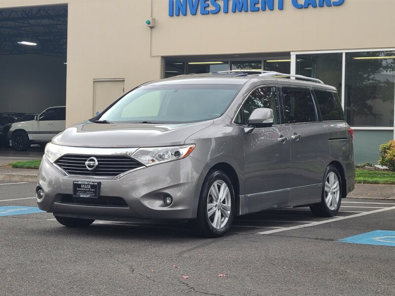 2012 Nissan Quest 3.5 LE Minivan / Captain Chairs / Panoramic Roof /  Navigation / Back Up CAM / DVD / Fully Loaded - Photo 1 - Portland, OR 97217