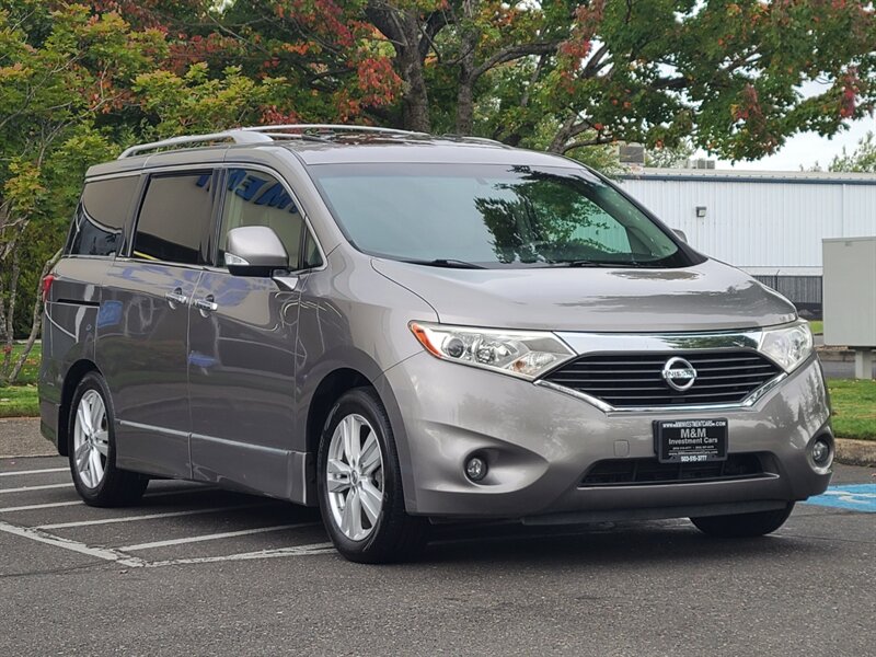 2012 Nissan Quest 3.5 LE Minivan / Captain Chairs / Panoramic Roof /  Navigation / Back Up CAM / DVD / Fully Loaded - Photo 2 - Portland, OR 97217