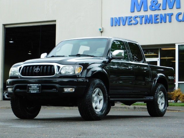 2001 Toyota Tacoma V6 4dr Double Cab LIMITED EDITION  4WD TRD RR DIF 1-OWNER 131K MILES - Photo 1 - Portland, OR 97217