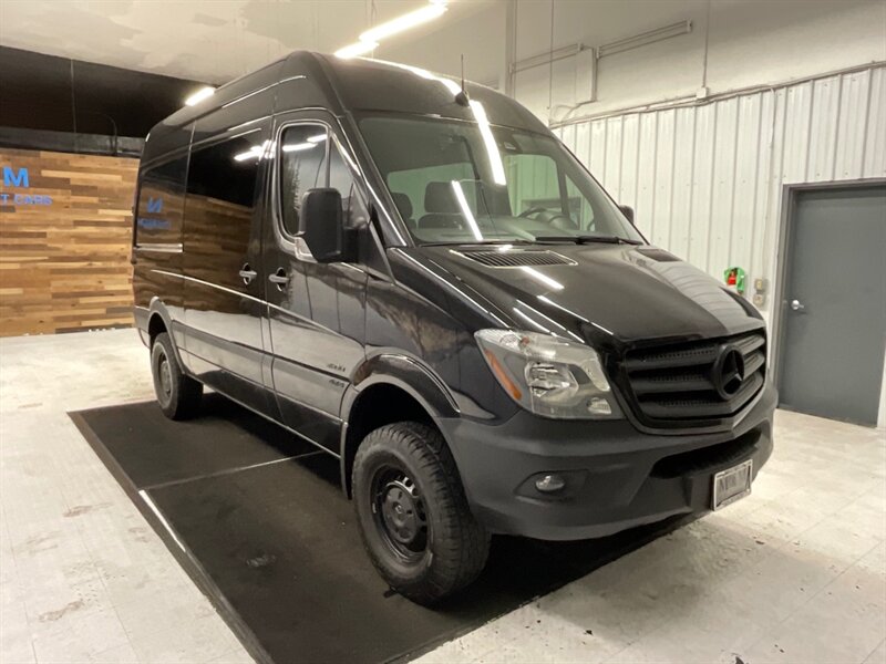 2016 Mercedes-Benz Sprinter Crew 2500 Cargo 4X4 / 3.0L DIESEL / HIGHROOF  / 4X4 CARGO VAN w. 6-Passenger / Removable Seats / RUST FREE / Backup Camera / Excel Cond - Photo 2 - Gladstone, OR 97027