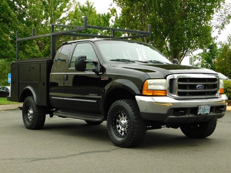 2000 Ford F-350 Lariat 4dr 4X4 7.3L DIESEL UTILITY BED Low Miles   - Photo 2 - Portland, OR 97217