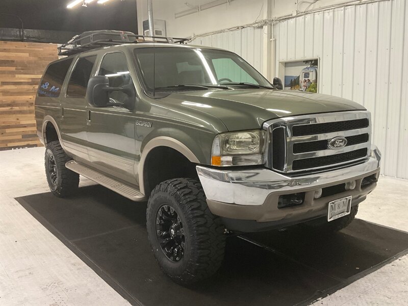 2001 Ford Excursion Limited 4X4 / 7.3L DIESEL / LIFTED / Leather  / LIFTED w. BRAND NEW 35 " MUD TIRES & 17 " FUEL WHEELS / Leather & Heated  Seats / RUST FREE / 194,000 MILES - Photo 2 - Gladstone, OR 97027