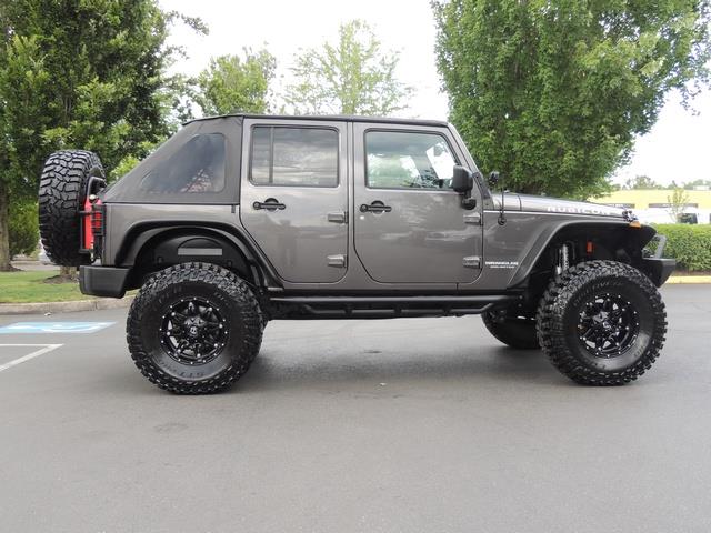 2014 Jeep Wrangler Unlimited Rubicon /4X4/ 6-SPEED / LIFTED / 1-OWNER   - Photo 4 - Portland, OR 97217