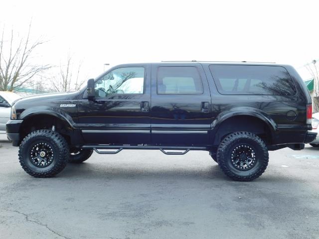 2003 Ford Excursion Limited 4X4 7.3L DIESEL / Leather / LIFTED LIFTED   - Photo 3 - Portland, OR 97217