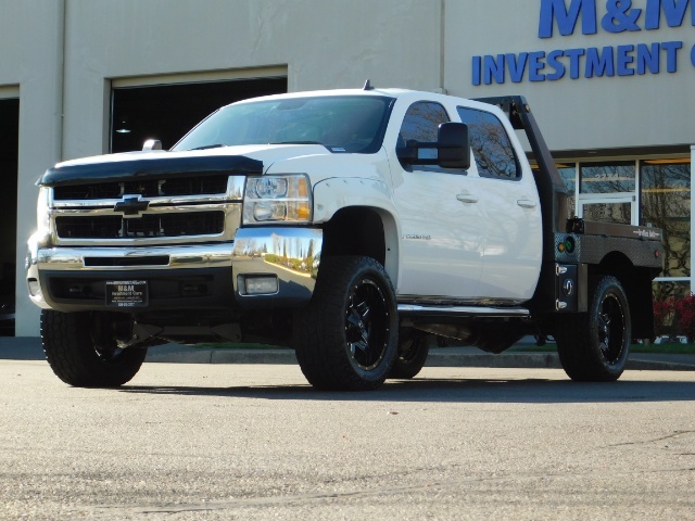 2008 Chevrolet Silverado 2500 LT Crew Cab 4X4 6.6L DURAMAX DIESEL FLAT BED   - Photo 38 - Portland, OR 97217