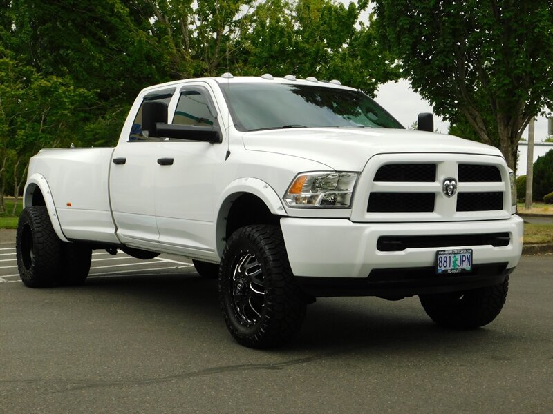 2016 RAM 3500 DUALLY 4X4 6.7L CUMMINS DIESEL / 1-OWNER / LIFTED   - Photo 2 - Portland, OR 97217