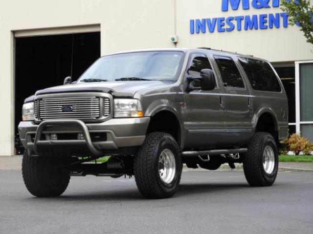 2002 Ford Excursion Limited / 4X4 / 7.3L DIESEL / LIFTED LIFTED   - Photo 1 - Portland, OR 97217