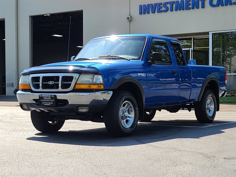 2000 Ford Ranger SUPER CAB 4-Door 4X4 / V6 4.0L / MANUAL / 1-OWNER  / LOCAL TRUCK / NO RUST / 5-SPEED - Photo 1 - Portland, OR 97217