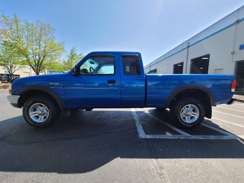 2000 Ford Ranger SUPER CAB 4-Door 4X4 / V6 4.0L / MANUAL / 1-OWNER  / LOCAL TRUCK / NO RUST / 5-SPEED - Photo 3 - Portland, OR 97217