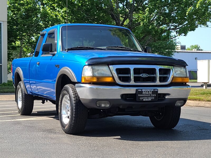 2000 Ford Ranger SUPER CAB 4-Door 4X4 / V6 4.0L / MANUAL / 1-OWNER  / LOCAL TRUCK / NO RUST / 5-SPEED - Photo 2 - Portland, OR 97217