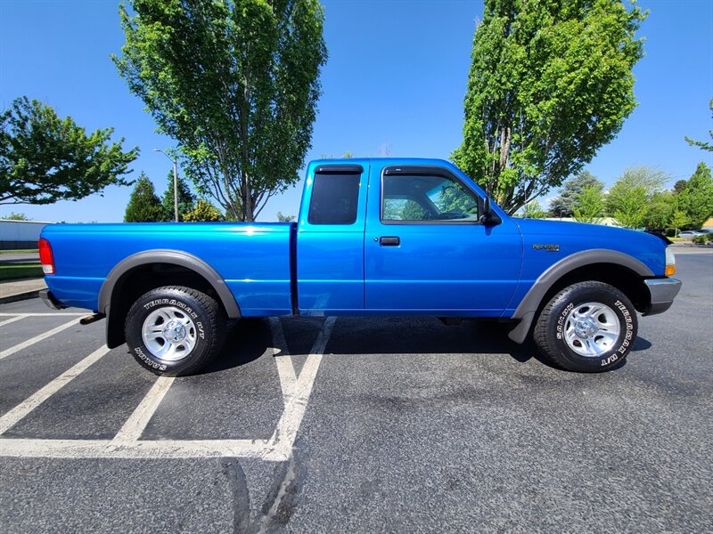 2000 Ford Ranger SUPER CAB 4-Door 4X4 / V6 4.0L / MANUAL / 1-OWNER  / LOCAL TRUCK / NO RUST / 5-SPEED - Photo 4 - Portland, OR 97217