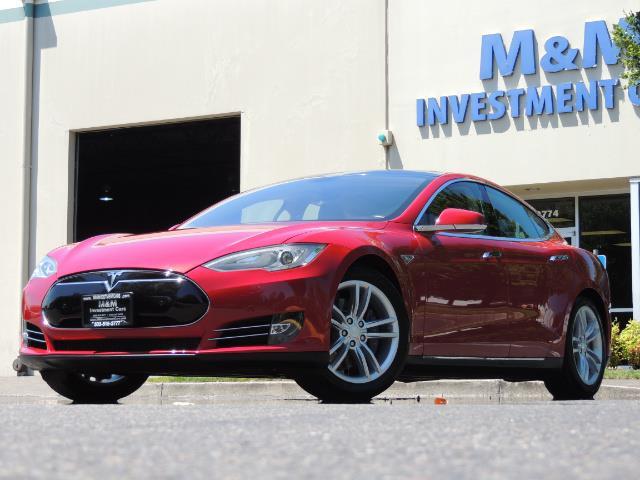 2014 Tesla Model S 85 / Leather / Heated seats / Panorama Roof / Navi   - Photo 1 - Portland, OR 97217