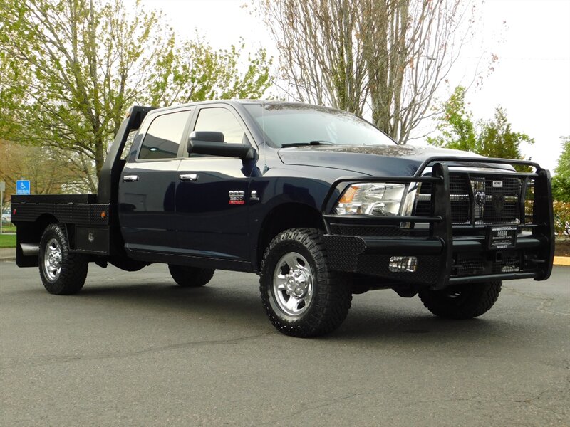 2012 RAM 3500 Outdoorsman 4X4 6.7L CUMMMINS DIESEL 6-SPD FLATBED   - Photo 2 - Portland, OR 97217