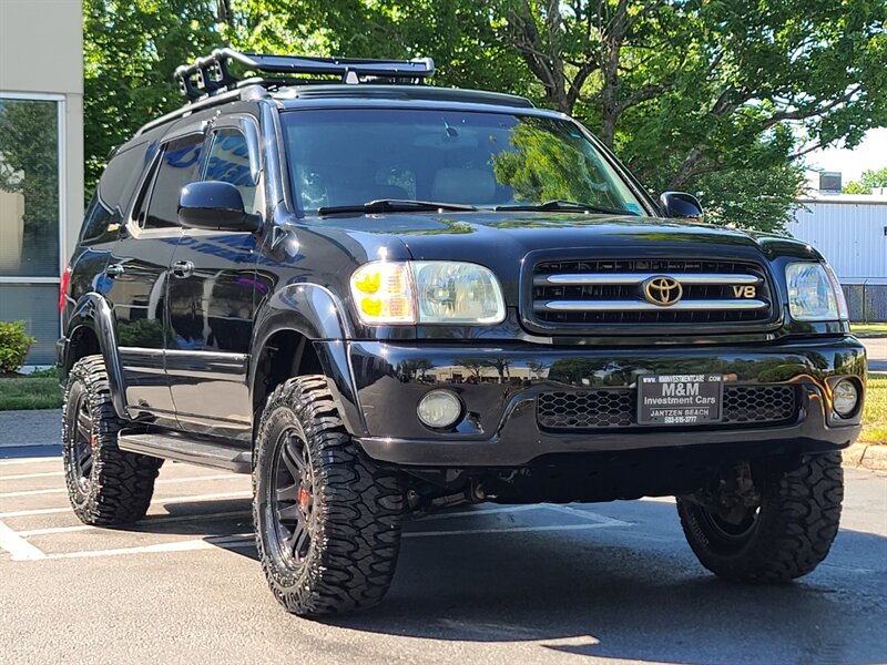 2003 Toyota Sequoia Limited 4X4 8-SEATS / TIMING BELT / LIFTED / 127K  4.7L V8 / NEW TIRES / 2-OWNER / FULLY LOEDED / VERY LOW MILES - Photo 2 - Portland, OR 97217