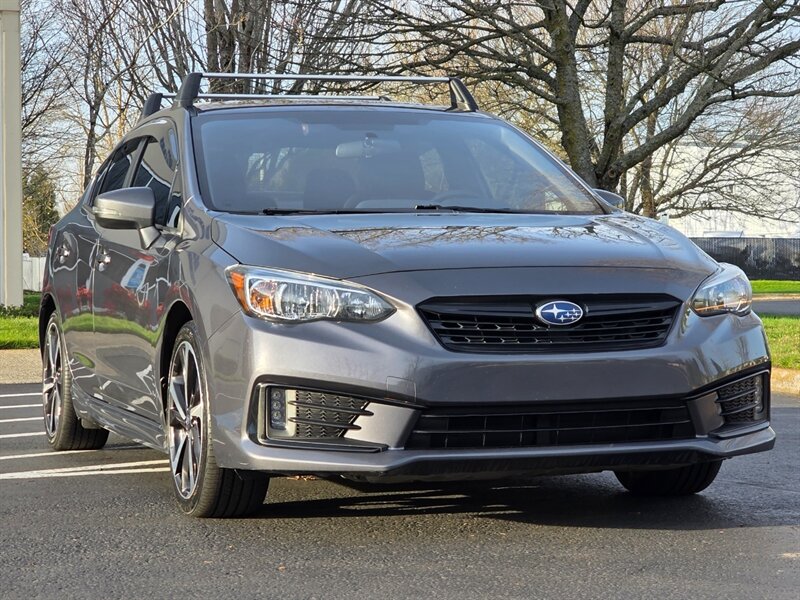 2022 Subaru Impreza Sport AWD / Eye Sight / Sunroof / 1-OWNER  / All Wheel Drive / Adaptive Cruise / Blind Spot / Lane Departure