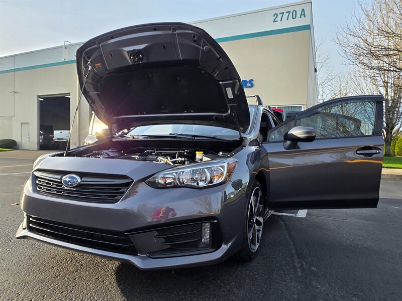 2022 Subaru Impreza Sport AWD / Eye Sight / Sunroof / 1-OWNER / All Wheel Drive / Adaptive Cruise / Blind Spot / Lane Departure - Photo 25 - Portland, OR 97217