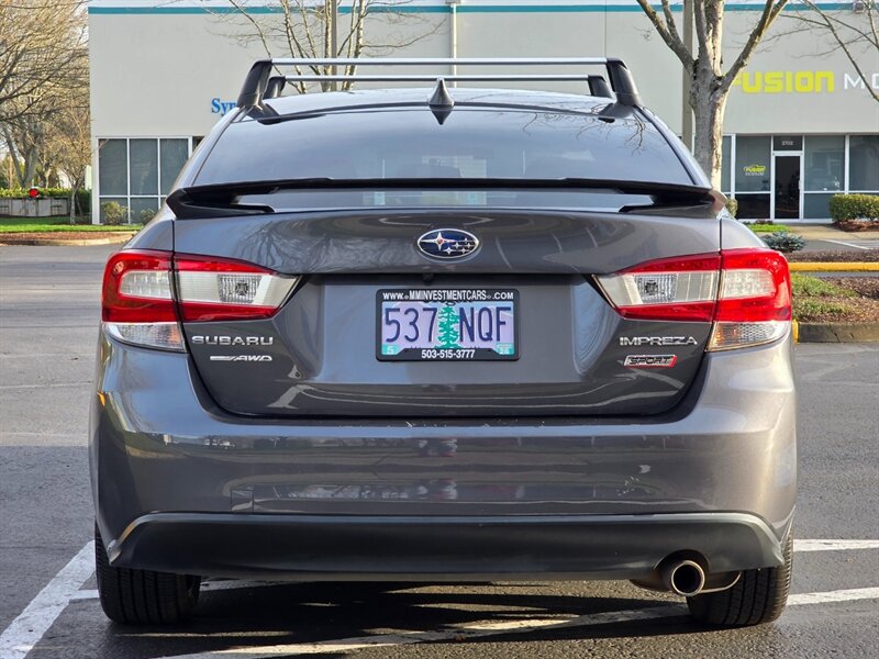 2022 Subaru Impreza Sport AWD / Eye Sight / Sunroof / 1-OWNER / All Wheel Drive / Adaptive Cruise / Blind Spot / Lane Departure - Photo 6 - Portland, OR 97217