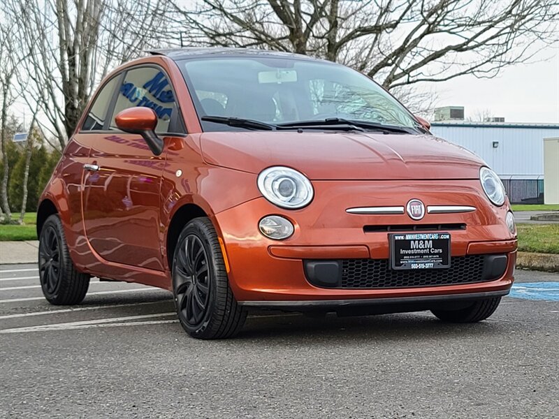 2012 FIAT 500 Pop Coupe / SUN ROOF / 5 SPEED MANUAL /  1-OWNER  / NEW TIRES / LOW MILES - Photo 2 - Portland, OR 97217