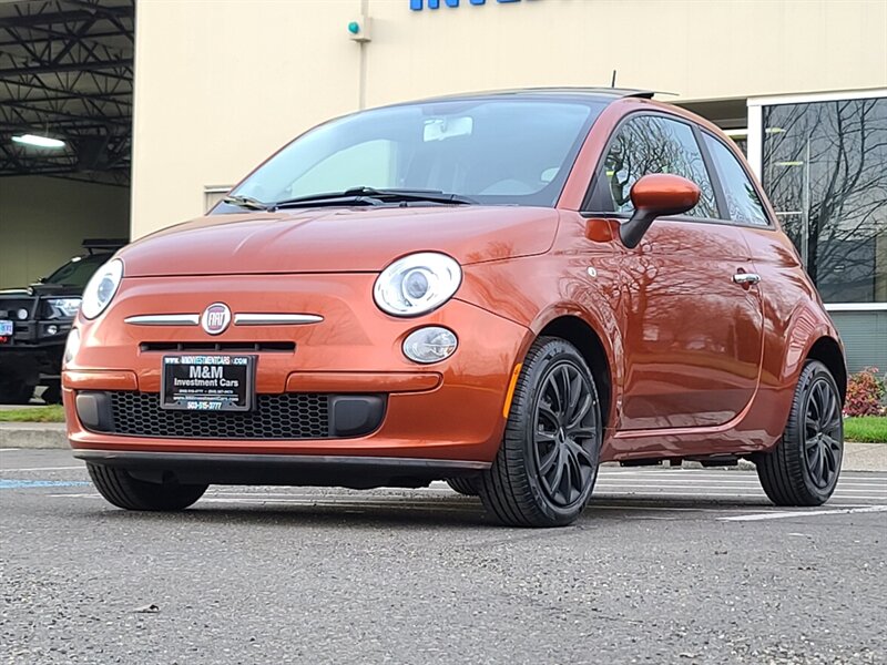 2012 FIAT 500 Pop Coupe / SUN ROOF / 5 SPEED MANUAL /  1-OWNER  / NEW TIRES / LOW MILES - Photo 1 - Portland, OR 97217