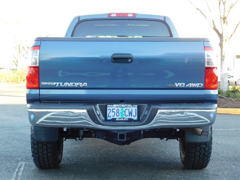2006 Toyota Tundra SR5 Double Cab 4X4 / 1-OWNER / LIFTED / LOW MILES   - Photo 6 - Portland, OR 97217