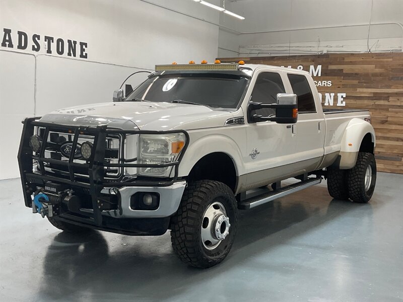 2011 Ford F-350 Lariat ULTIMATE PKG 4X4 / 6.7L DIESEL / DUALLY  / LIFTED w. 35inc MUD TIRES - Photo 1 - Gladstone, OR 97027