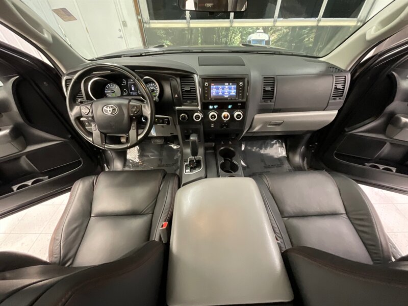 2019 Toyota Sequoia TRD PRO CUSTOM UPGRADE / 1-OWNER / 4X4 /NEW TIRES  / TRD Leather Seats & Heated Seats / Sunroof / NEW WHEELS & TIRES / CHROME DELETE PKG / SHARP & CLEAN!! - Photo 38 - Gladstone, OR 97027