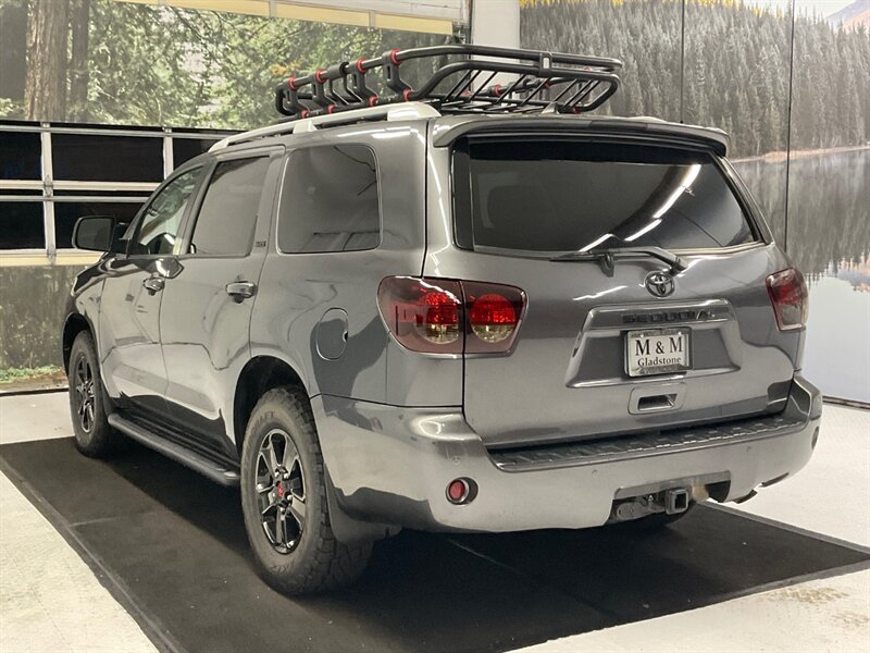 2019 Toyota Sequoia TRD PRO CUSTOM UPGRADE / 1-OWNER / 4X4 /NEW TIRES  / TRD Leather Seats & Heated Seats / Sunroof / NEW WHEELS & TIRES / CHROME DELETE PKG / SHARP & CLEAN!! - Photo 7 - Gladstone, OR 97027