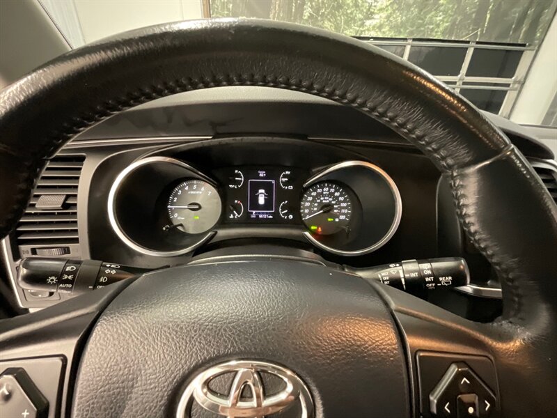 2019 Toyota Sequoia TRD PRO CUSTOM UPGRADE / 1-OWNER / 4X4 /NEW TIRES  / TRD Leather Seats & Heated Seats / Sunroof / NEW WHEELS & TIRES / CHROME DELETE PKG / SHARP & CLEAN!! - Photo 42 - Gladstone, OR 97027