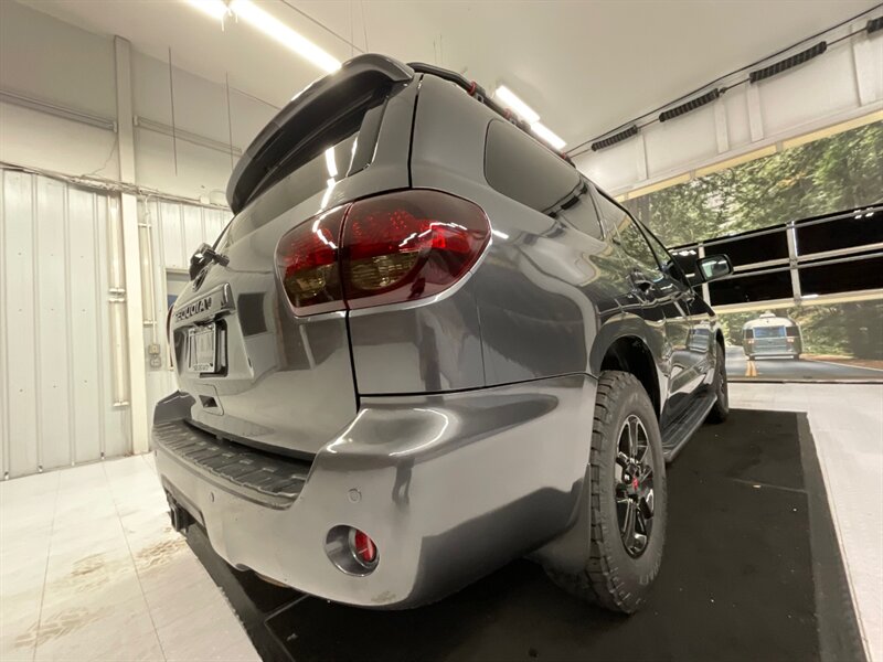2019 Toyota Sequoia TRD PRO CUSTOM UPGRADE / 1-OWNER / 4X4 /NEW TIRES  / TRD Leather Seats & Heated Seats / Sunroof / NEW WHEELS & TIRES / CHROME DELETE PKG / SHARP & CLEAN!! - Photo 10 - Gladstone, OR 97027