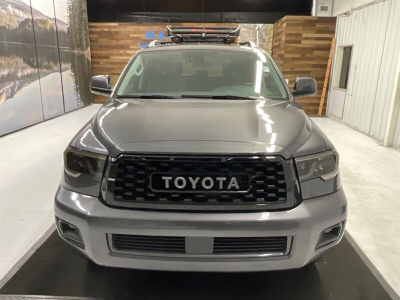 2019 Toyota Sequoia TRD PRO CUSTOM UPGRADE / 1-OWNER / 4X4 /NEW TIRES  / TRD Leather Seats & Heated Seats / Sunroof / NEW WHEELS & TIRES / CHROME DELETE PKG / SHARP & CLEAN!! - Photo 5 - Gladstone, OR 97027