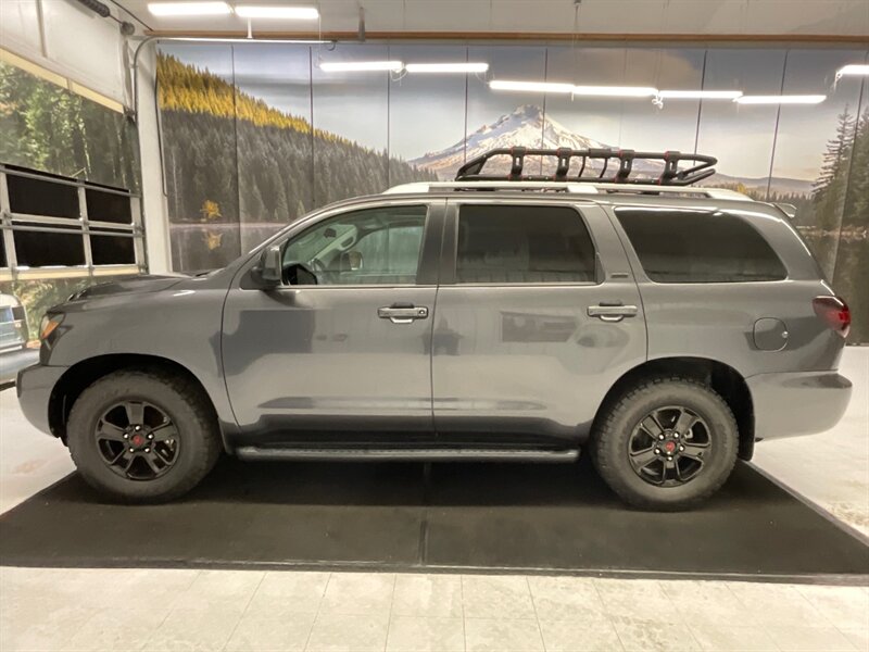 2019 Toyota Sequoia TRD PRO CUSTOM UPGRADE / 1-OWNER / 4X4 /NEW TIRES  / TRD Leather Seats & Heated Seats / Sunroof / NEW WHEELS & TIRES / CHROME DELETE PKG / SHARP & CLEAN!! - Photo 3 - Gladstone, OR 97027