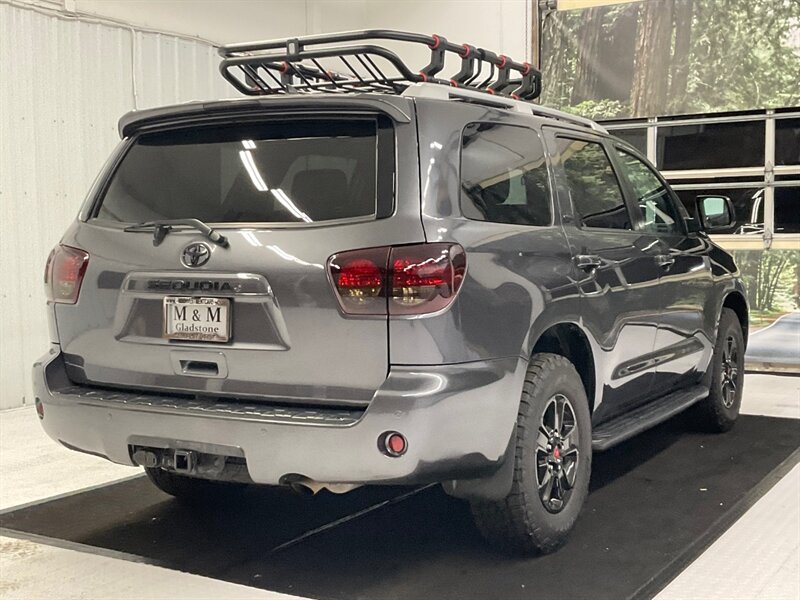 2019 Toyota Sequoia TRD PRO CUSTOM UPGRADE / 1-OWNER / 4X4 /NEW TIRES  / TRD Leather Seats & Heated Seats / Sunroof / NEW WHEELS & TIRES / CHROME DELETE PKG / SHARP & CLEAN!! - Photo 8 - Gladstone, OR 97027