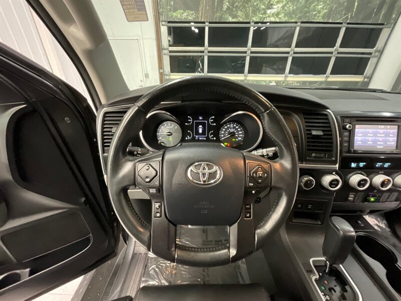 2019 Toyota Sequoia TRD PRO CUSTOM UPGRADE / 1-OWNER / 4X4 /NEW TIRES  / TRD Leather Seats & Heated Seats / Sunroof / NEW WHEELS & TIRES / CHROME DELETE PKG / SHARP & CLEAN!! - Photo 41 - Gladstone, OR 97027