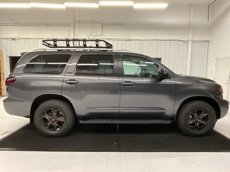 2019 Toyota Sequoia TRD PRO CUSTOM UPGRADE / 1-OWNER / 4X4 /NEW TIRES  / TRD Leather Seats & Heated Seats / Sunroof / NEW WHEELS & TIRES / CHROME DELETE PKG / SHARP & CLEAN!! - Photo 4 - Gladstone, OR 97027