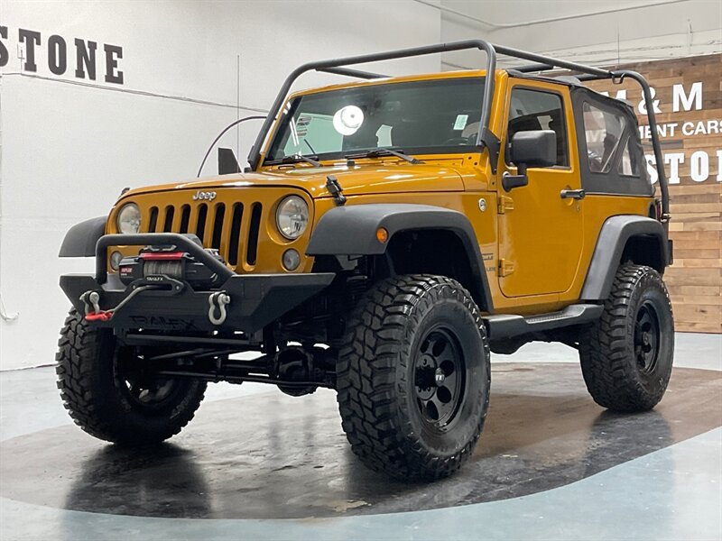 2014 Jeep Wrangler Sport 4X4 / 6-SPEED MANUAL / LIFTED / 77K MILES  / BRAND NEW TIRES - Photo 1 - Gladstone, OR 97027