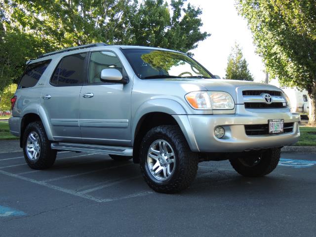 2005 Toyota Sequoia Limited 4WD /8 Seats/DVDs/Fresh Timing Belt LIFTED   - Photo 2 - Portland, OR 97217