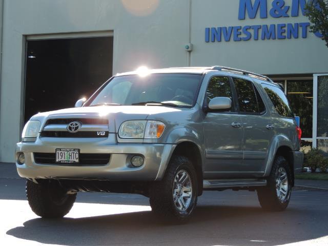 2005 Toyota Sequoia Limited 4WD /8 Seats/DVDs/Fresh Timing Belt LIFTED   - Photo 1 - Portland, OR 97217