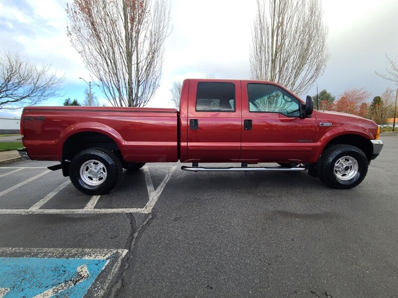 2001 Ford F-350 1-TON  4X4 LONG BED 1-OWNER / 7.3 DIESEL / 6 SPEED  / CREW CAB / LARIAT / NEW TIRES / MANUAL TRANSMISSION - Photo 4 - Portland, OR 97217