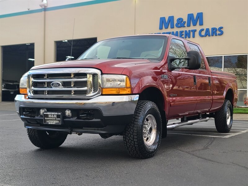 2001 Ford F-350 1-TON  4X4 LONG BED 1-OWNER / 7.3 DIESEL / 6 SPEED  / CREW CAB / LARIAT / NEW TIRES / MANUAL TRANSMISSION - Photo 1 - Portland, OR 97217