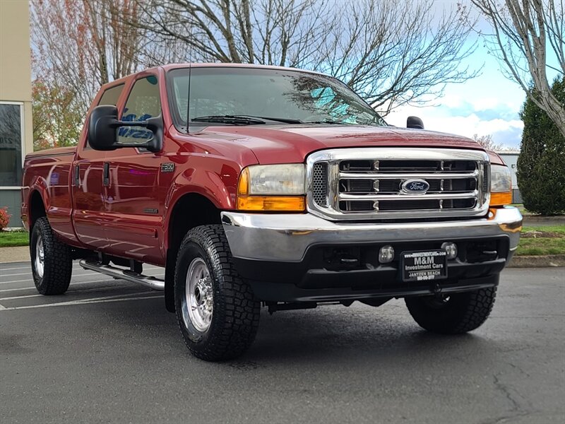2001 Ford F-350 1-TON  4X4 LONG BED 1-OWNER / 7.3 DIESEL / 6 SPEED  / CREW CAB / LARIAT / NEW TIRES / MANUAL TRANSMISSION - Photo 2 - Portland, OR 97217