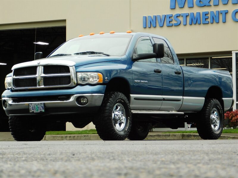 2003 Dodge Ram 3500 SLT 4dr 4X4 / 6-SPEED / 5.9L CUMMINS DIESEL / LIFT   - Photo 1 - Portland, OR 97217