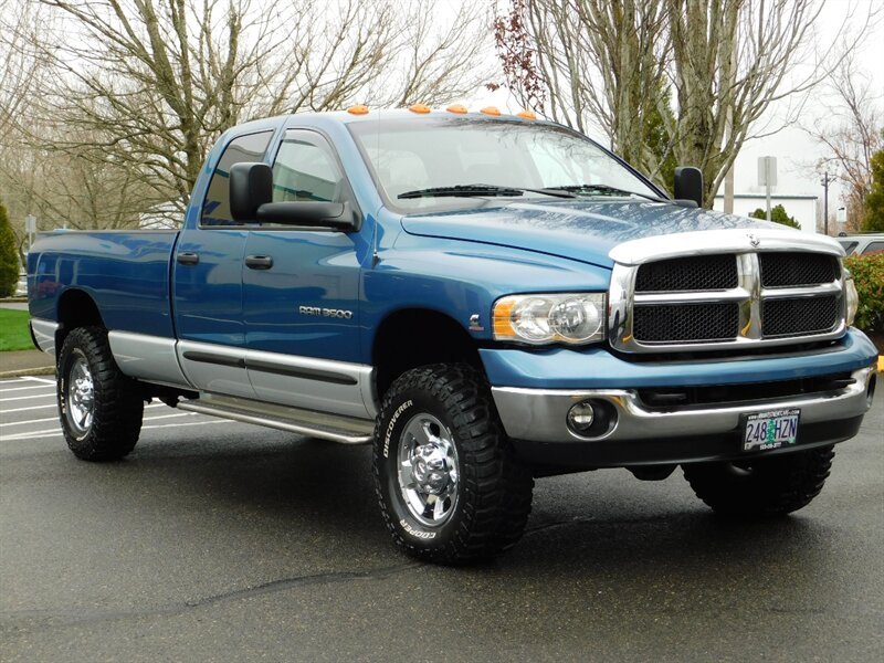 2003 Dodge Ram 3500 SLT 4dr 4X4 / 6-SPEED / 5.9L CUMMINS DIESEL / LIFT   - Photo 2 - Portland, OR 97217