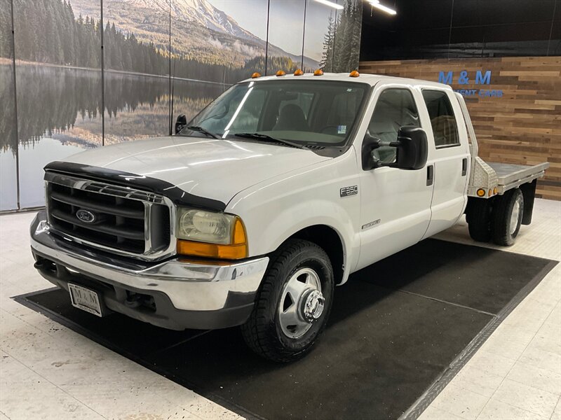2000 Ford F-350 XLT 4X4 / 7.3L V8 / 5-SPEED MANUAL / 44,000 MILES  / DUALLY / FLAT BED / 2WD / RUST FREE - Photo 1 - Gladstone, OR 97027