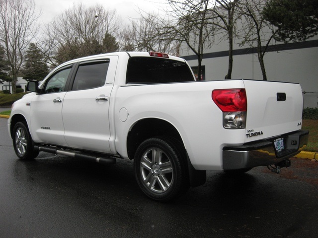 2007 Toyota Tundra Limited/ 4WD/ CrewMax /Leather/ 1-Owner   - Photo 3 - Portland, OR 97217