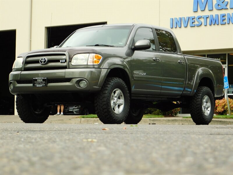 2004 Toyota Tundra Limited Double Cab 4X4 / Leather / Sunroof /LIFTED   - Photo 1 - Portland, OR 97217