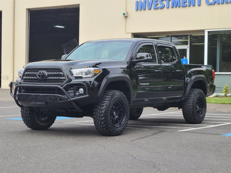 2016 Toyota Tacoma TRD Off-Road DOUBLE CAB 4X4 / CRAWL  CONTROL / DIFFERENTIAL LOCK / NAVIGATION / BACKUP CAM / BRUSH GUARD / LIFTED !! - Photo 1 - Portland, OR 97217