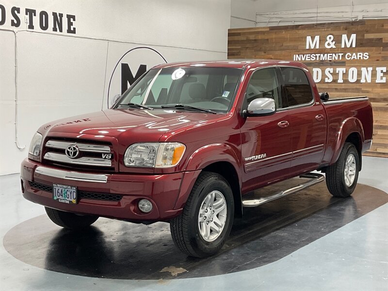 2005 Toyota Tundra SR5 Double Cab 4X4 / 4.7L V8 / Sunroof / ZERO RUST  / TIMING BELT REPLACED - Photo 1 - Gladstone, OR 97027