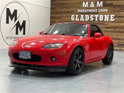 2006 Mazda MX-5 Miata Grand Touring Convertible Leather seats 87K Miles  / Race Line wheels & New Tires Convertible