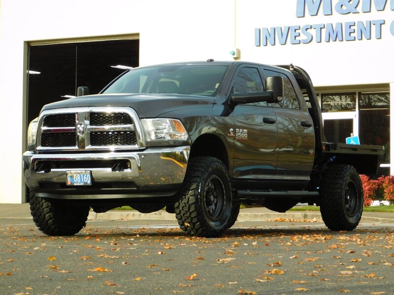 2015 RAM 2500 Tradesman CrewCab 4X4 6.7L Cummins Diesel FLAT BED   - Photo 1 - Portland, OR 97217