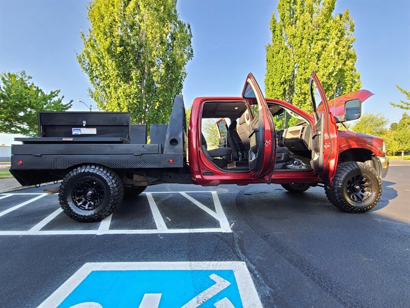 2012 RAM 3500 4X4 FLAT BED Long Bed 1-TON / 6.7L DIESEL / LIFTED  / HEAVY DUTY / CUMMINS / FUEL WHEELS / NEW TIRES / HEADACHE RACK - Photo 24 - Portland, OR 97217